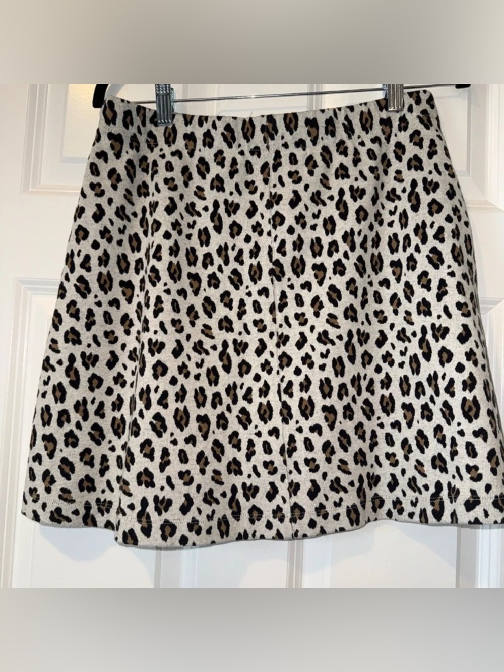 NWOT Loft Knit Cheetah/Leopard Skirt